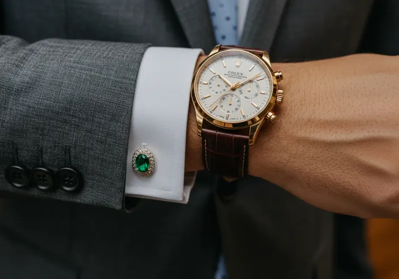 A side-by-side of 'wrong' and 'right' outfit pairings