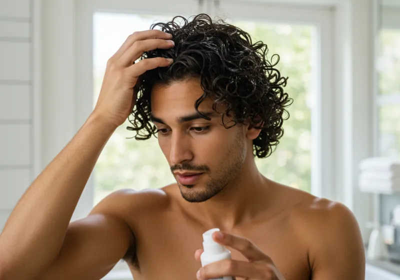 Applying leave‑in conditioner after clarifying shampoo