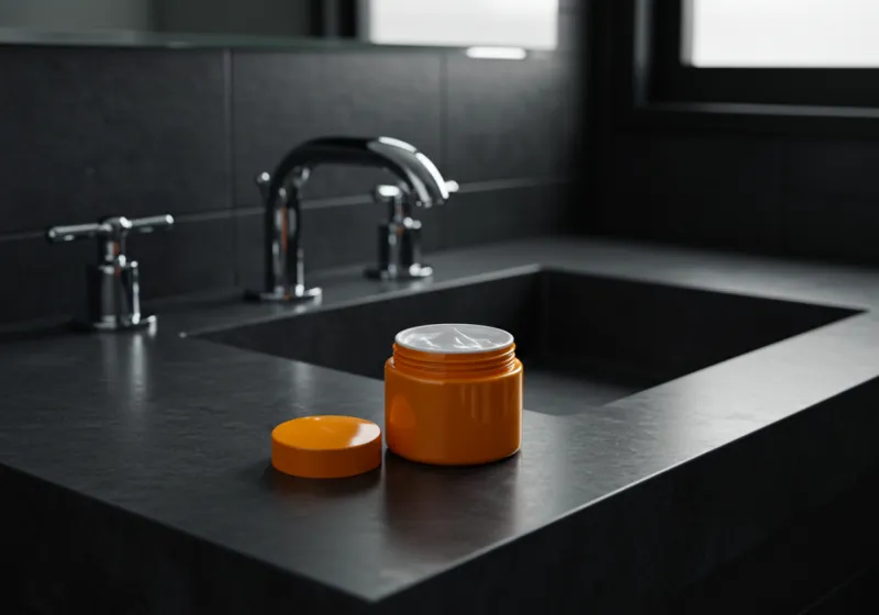 A lotion sunscreen container